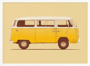 Yellow Van Poster