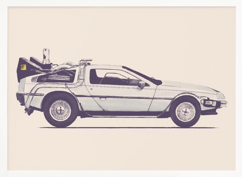 Delorean Poster