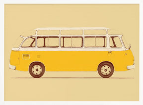 Yellow Van Poster