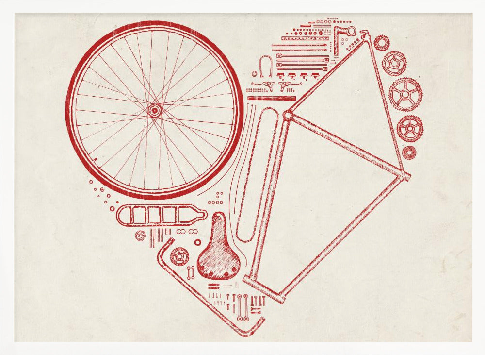 Love Bike Nº2 Poster