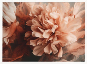 Splashed Peony Poster