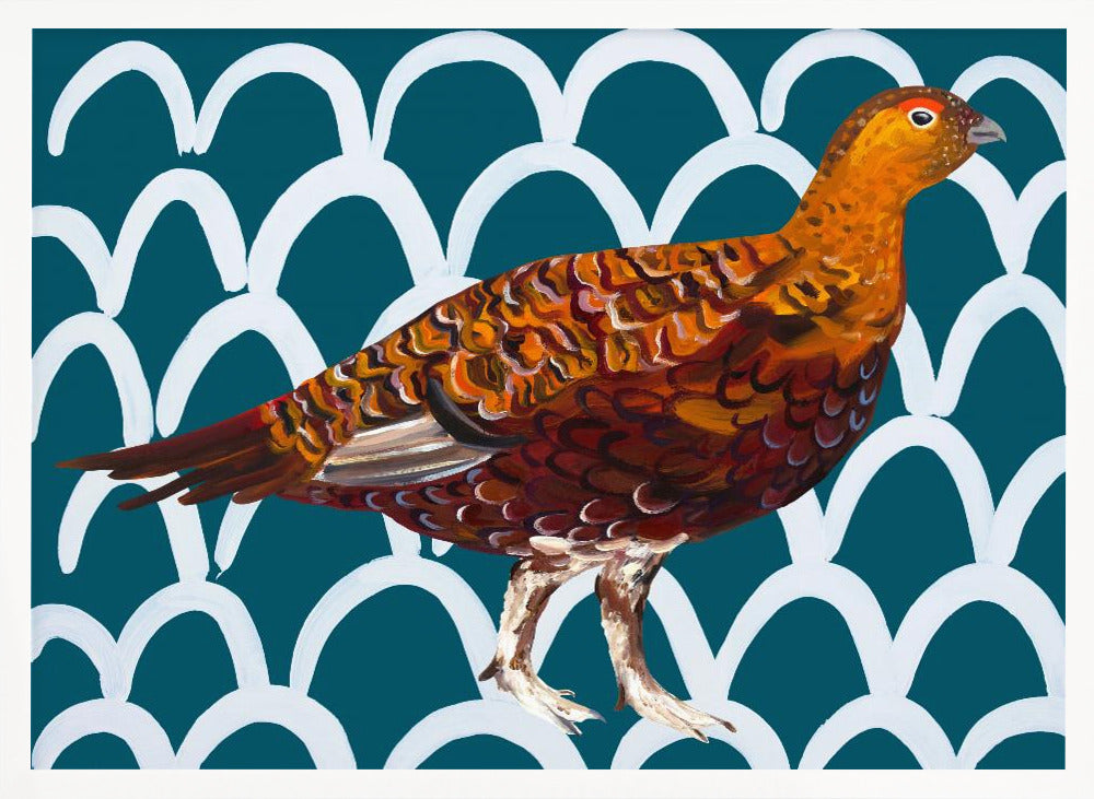 Gorgeous Grouse Poster