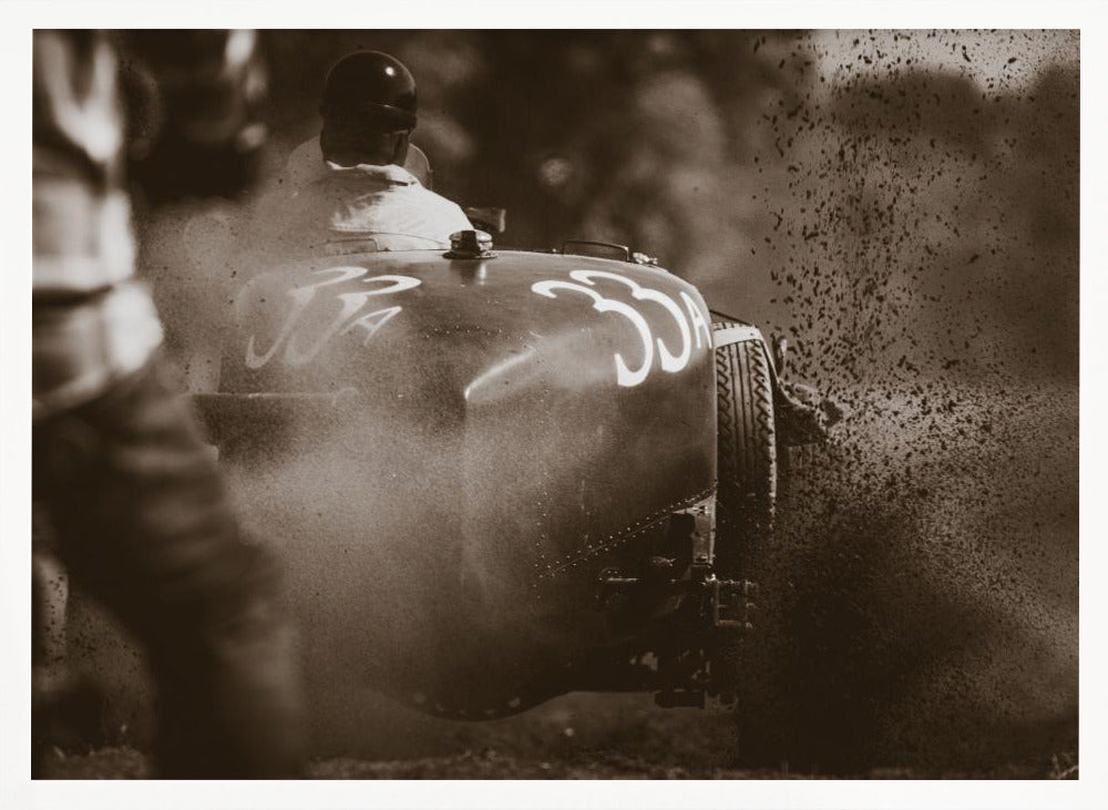 Dirt race - take off... Poster