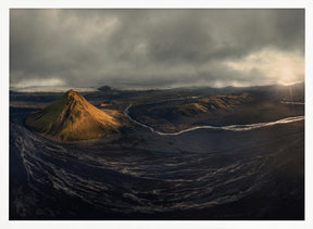 Ancient Volcano Poster