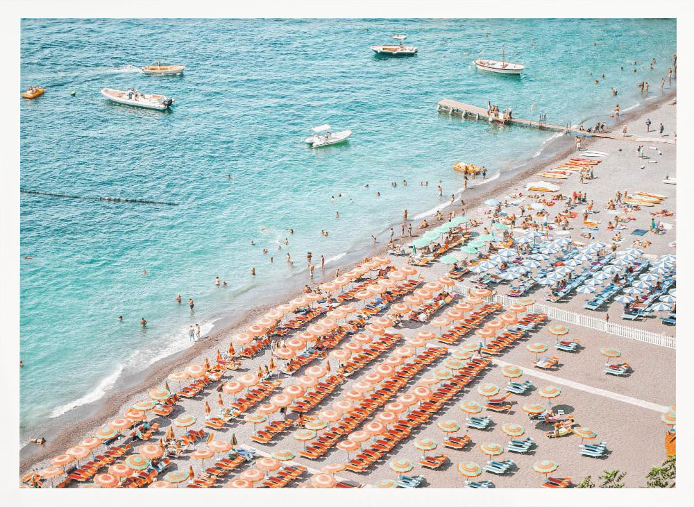 Positano Beach Poster