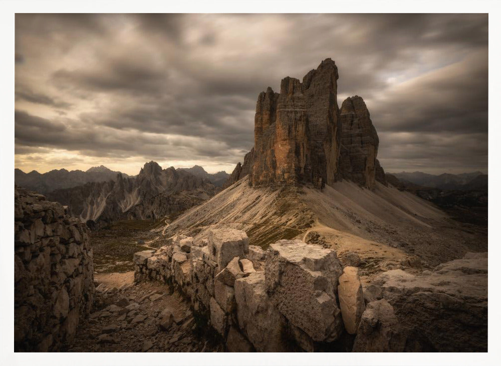 Tre Cime Poster