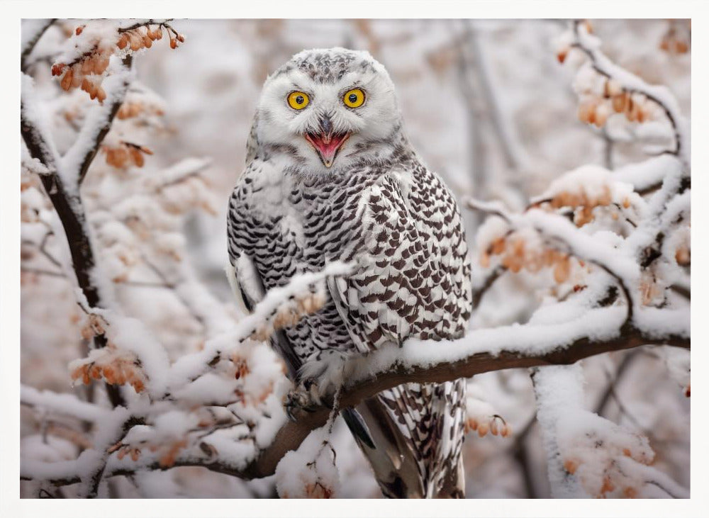 SnowOwl Poster