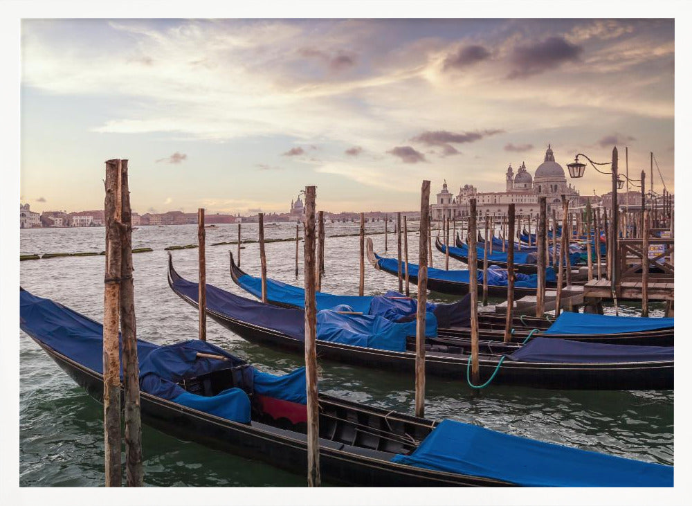 VENICE Gondolas &amp; Santa Maria della Salute Poster