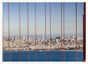 Golden Gate Bridge Panoramic View Poster