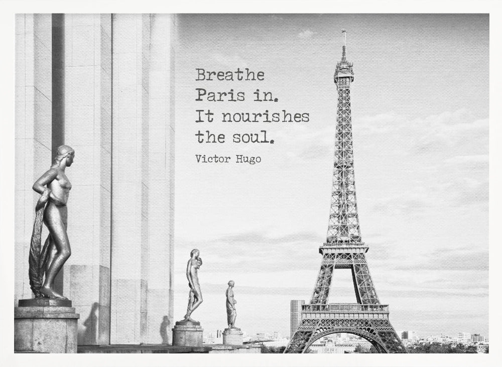 Breathe Paris in Poster