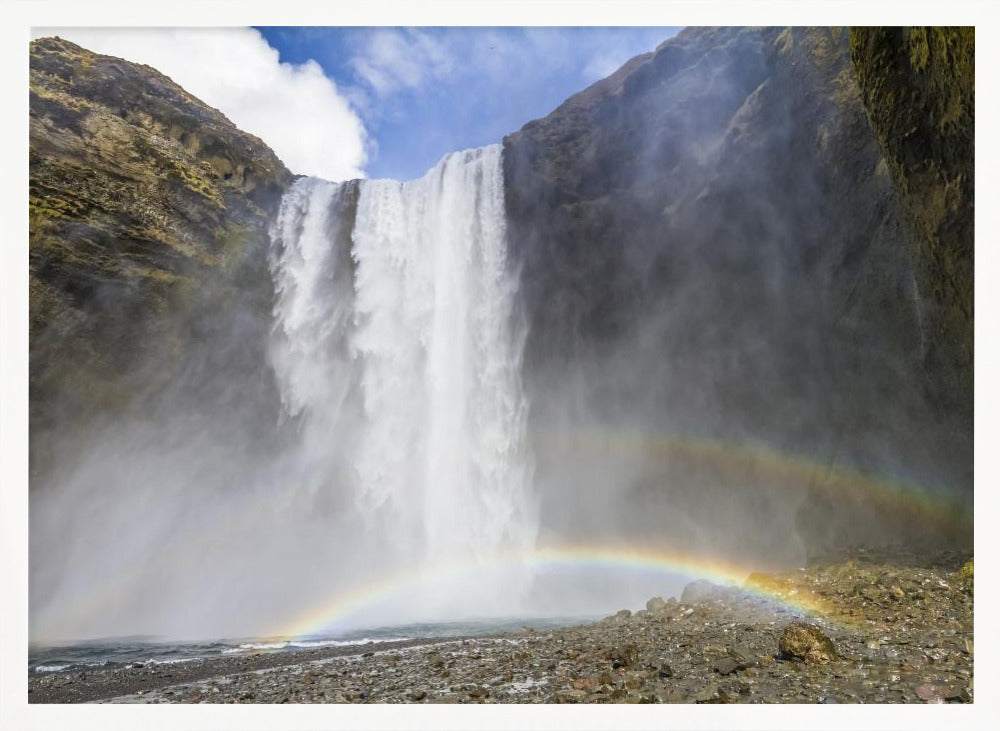 ICELAND Skogafoss Poster