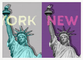 POP ART Statue of Liberty IV Poster