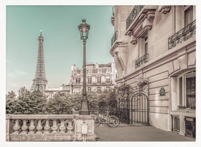 Parisian Charm | urban vintage style Poster