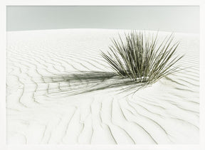 WHITE SANDS Vintage Dune Poster