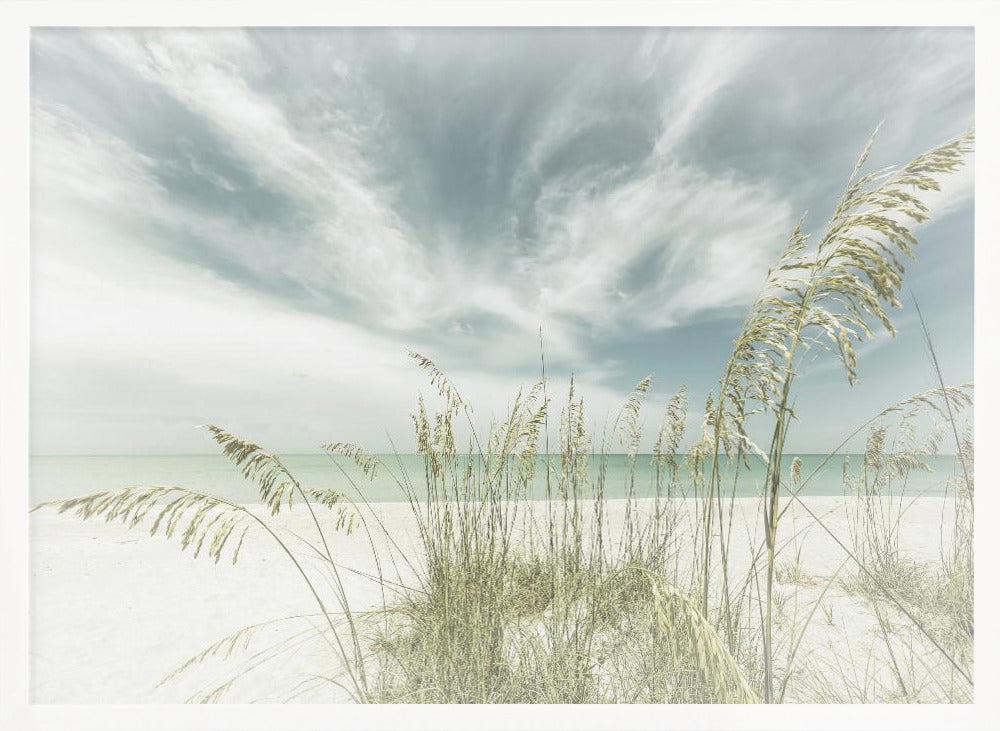 Heavenly calmness on the beach Poster