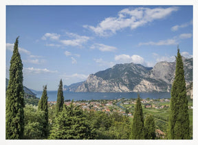 TORBOLE View to Lake Garda Poster