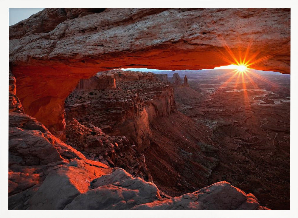 Mesa Arch Sunrise Poster