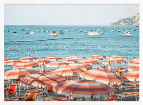 Amalfi Coast Beach Std Poster