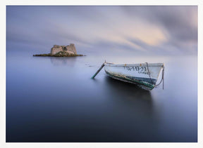 The boat and the tower Poster