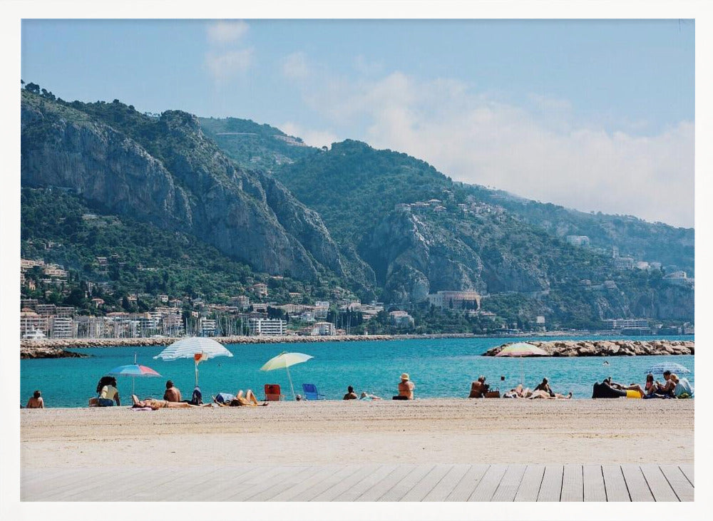 Menton Promenade Poster