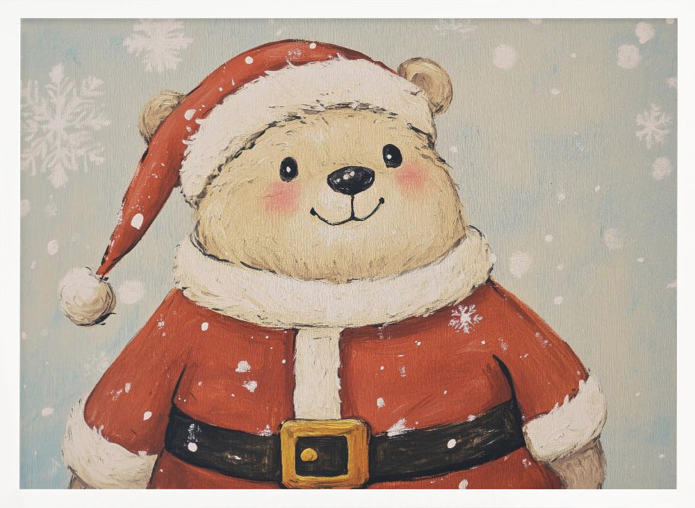 Christmas Bear Poster