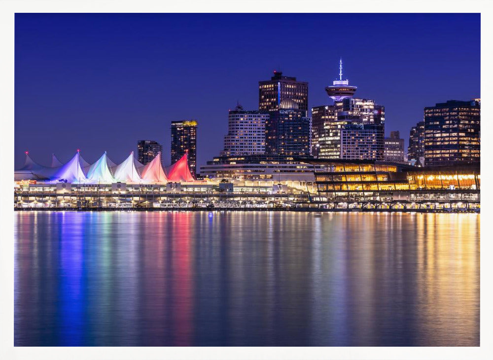 Charming Evening Impression from Vancouver Poster