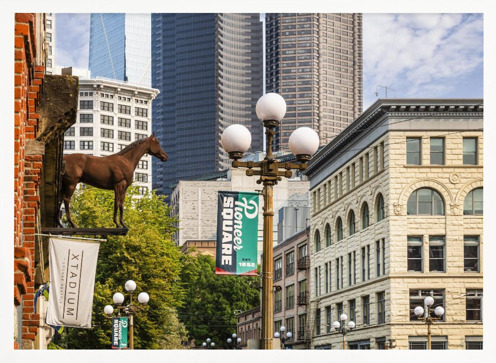 SEATTLE Pioneer Square Poster