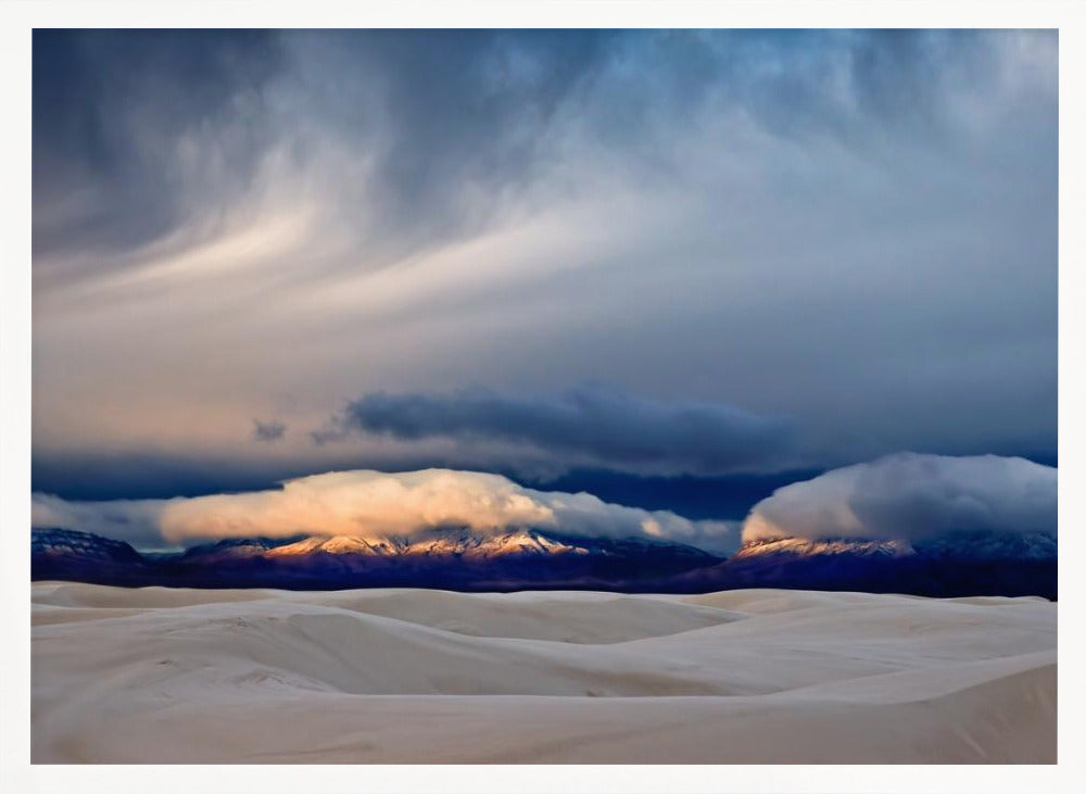 Day Break at White Sand Poster