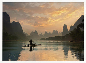 Golden Li River Poster