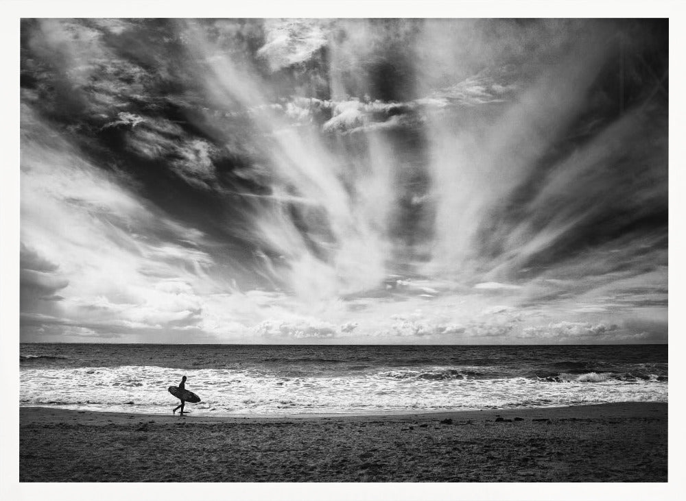 The loneliness of a surfer Poster