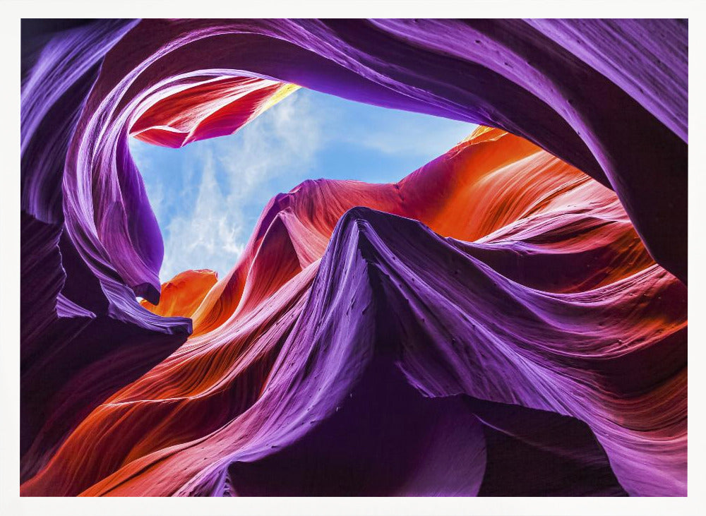 Magical Lower Antelope Canyon Poster