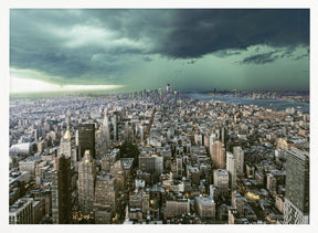 New-York under storm Poster