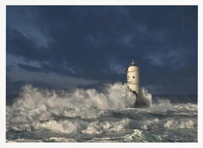 Faro di Mangiabarche(Calasetta-Sardegna) Poster