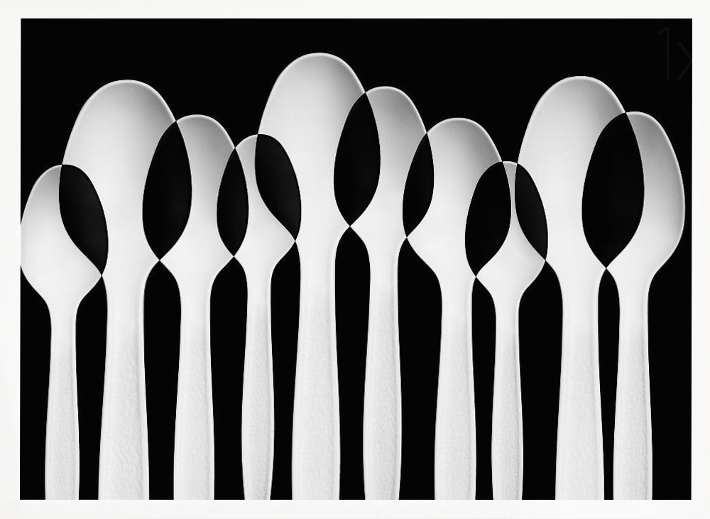 Spoons Abstract:  Forest Poster