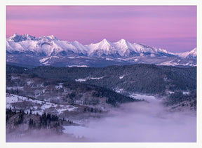 Dawn - Tatra Mountains Poster