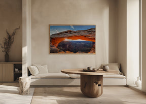 Sunrise at Mesa Arch Poster