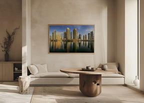 Panoramic Dubai Marina Poster