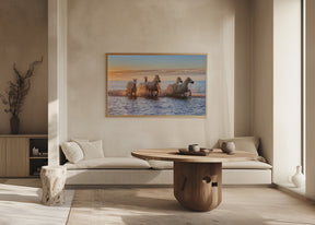 Camargue Horses II Poster