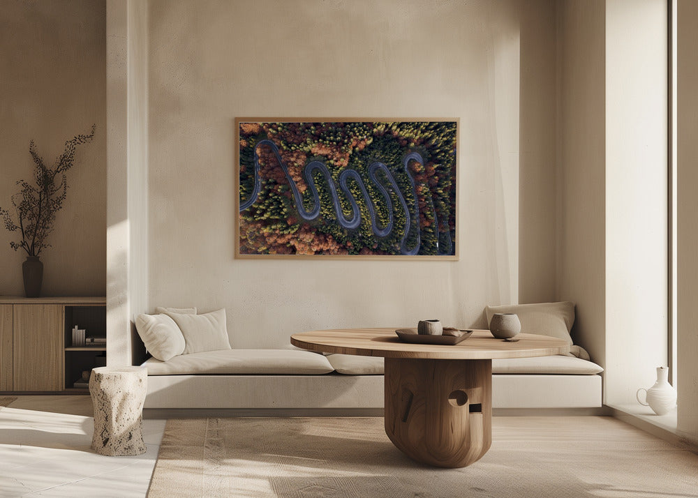 The beautiful road Poster