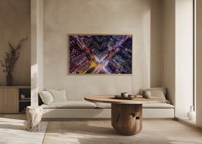 Electrify II - New York City Night Trails Poster