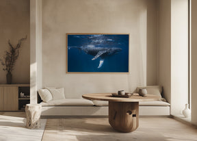 Humpback Whale Escort Poster