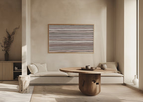 Pastel Stripes PAttern Poster