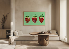 Strawberries Poster