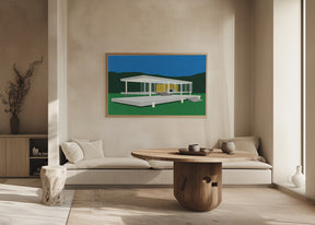 Ludwig Mies Van Der Rohe Farnsworth House Poster