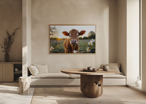 Young Cow Poster