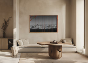 Golden Gate Bridge - Panoramic Downtown View Poster