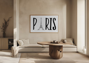 PARIS Typography Poster