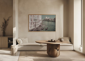 VENICE Canal Grande &amp; Santa Maria della Salute | urban vintage style Poster