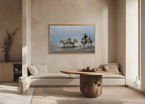 Camargue horses Poster