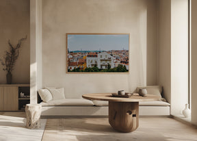 Lisboa Cityscape Poster